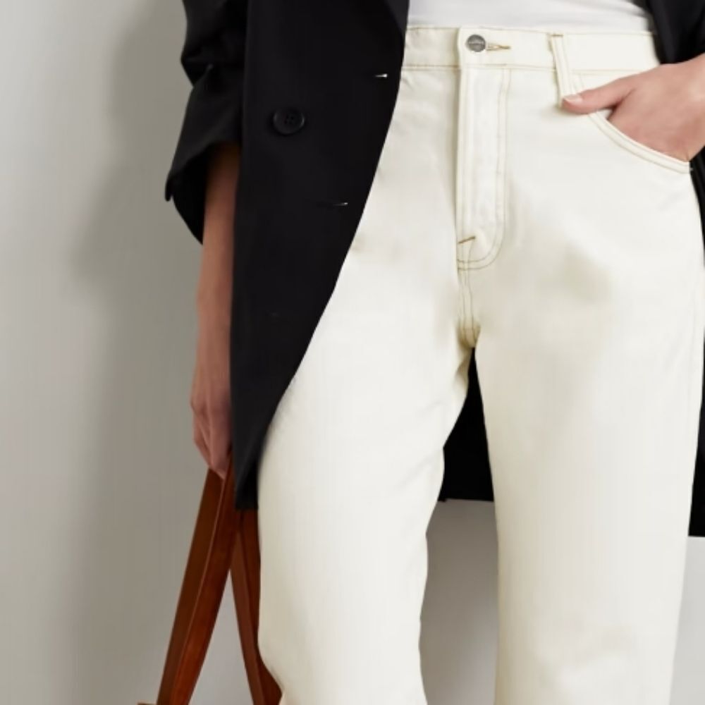 Frame Le Slouch Low-Rise Straight-Leg Jeans Size 26 Nwt